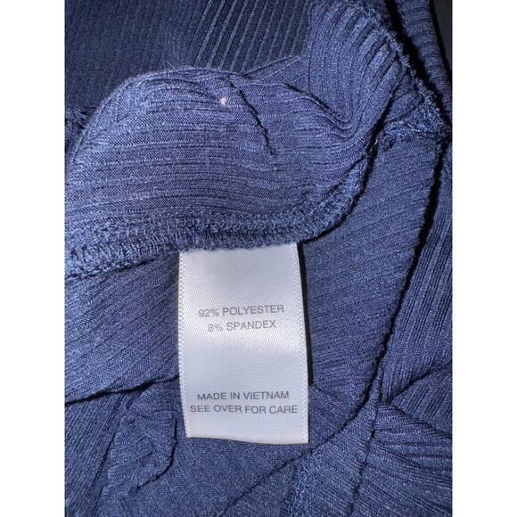 Fortune + Ivy Ribbed Crop with Front Tie - Picture 3 of 3